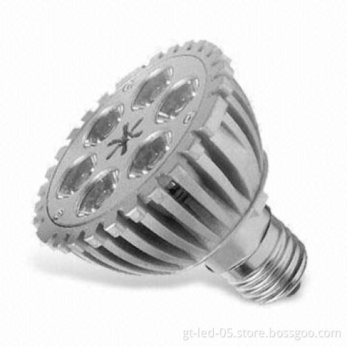 E27 LED Spotlight Bulb with 6W LED Consumption, 47 to 63Hz Frequency Range, 18V DC Working Voltage